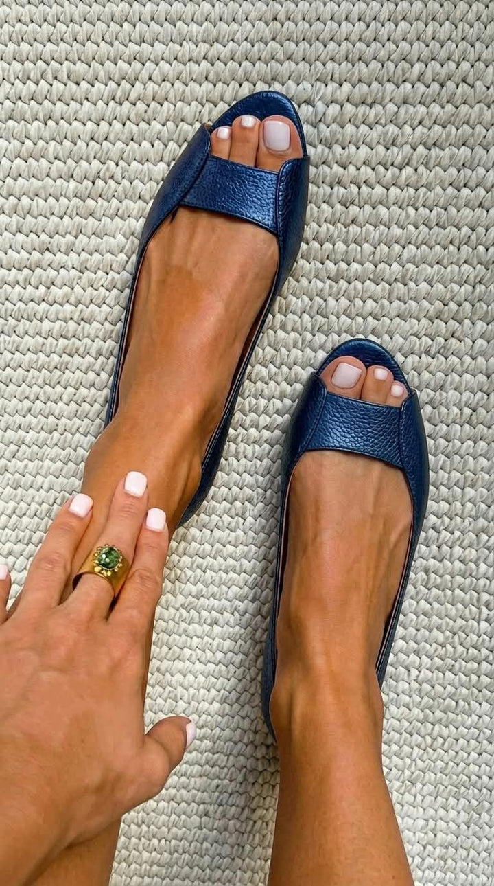 Juliette | Sandales Dorées Confort Chic