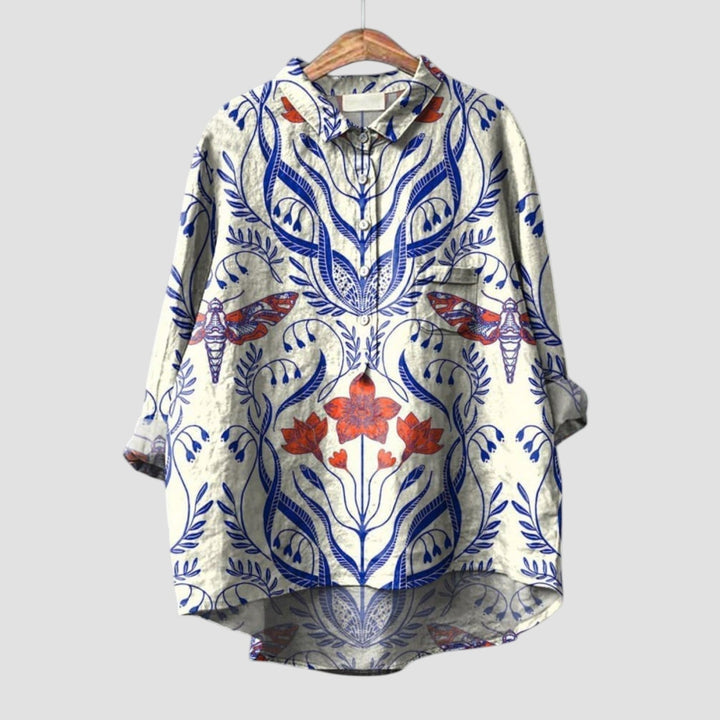 Eimear - Dog Print Blouse