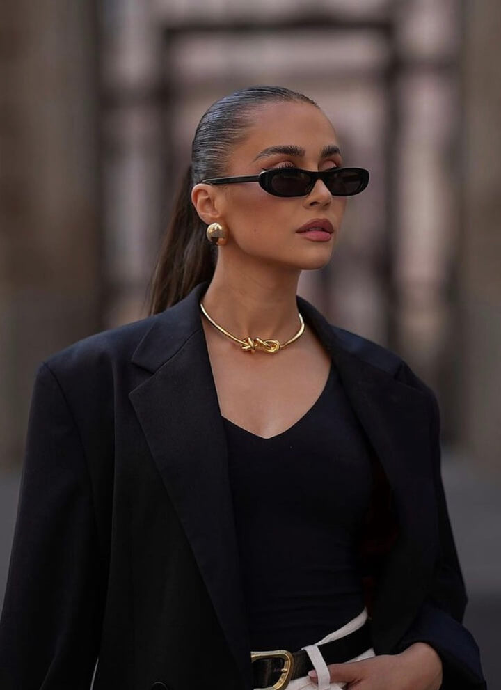 Bérangère | Lunettes de Soleil Ovales Rétro