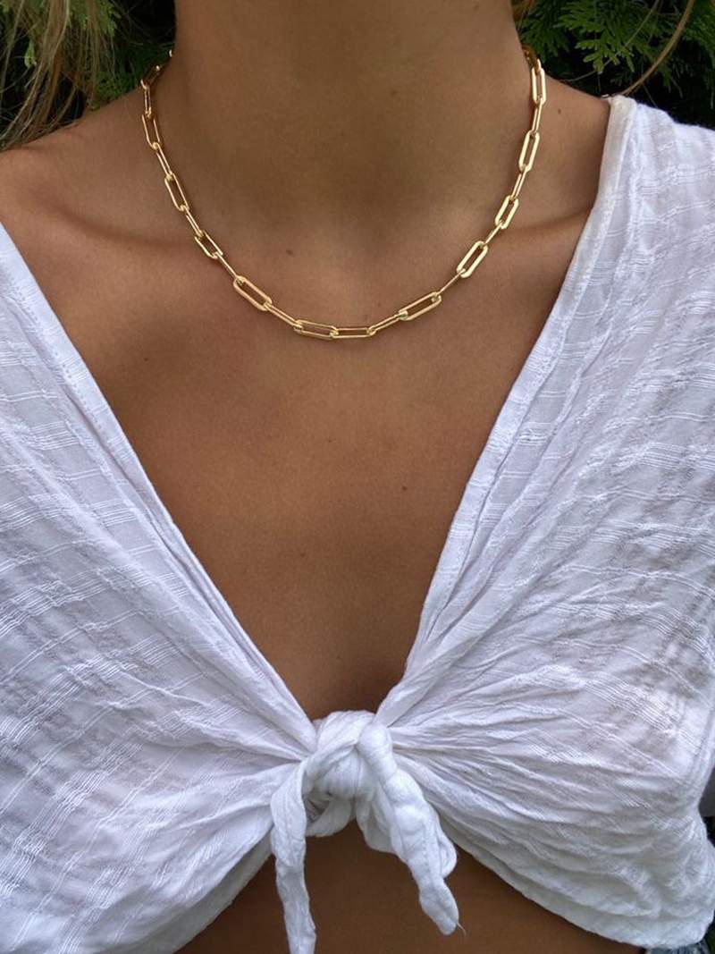 Caoimhe - Gold Bicycle Necklace