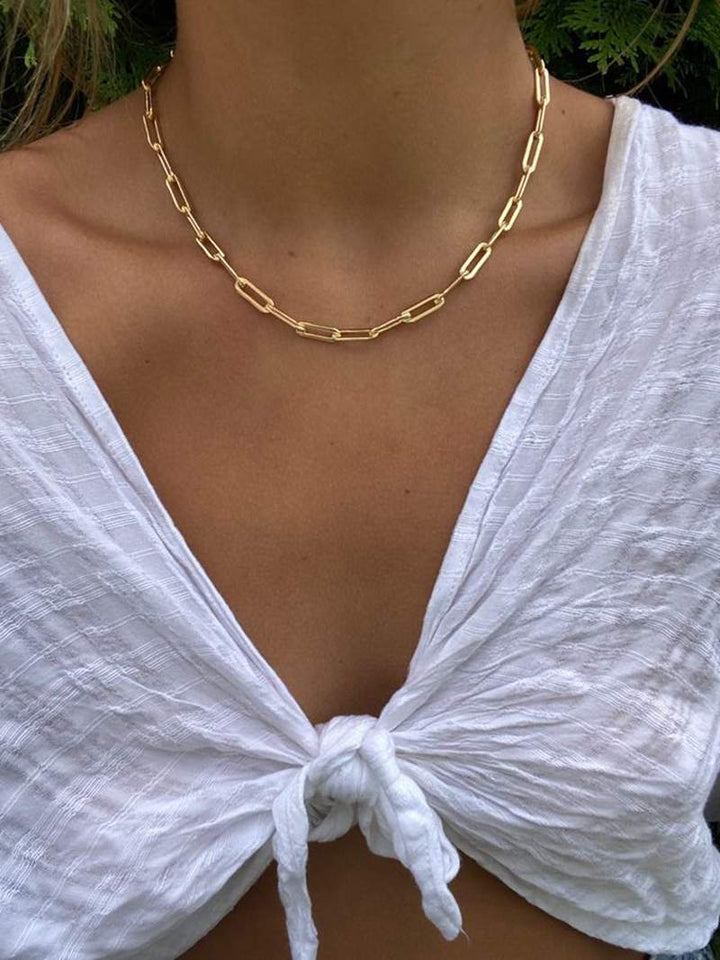 Caoimhe - Gold Bicycle Necklace