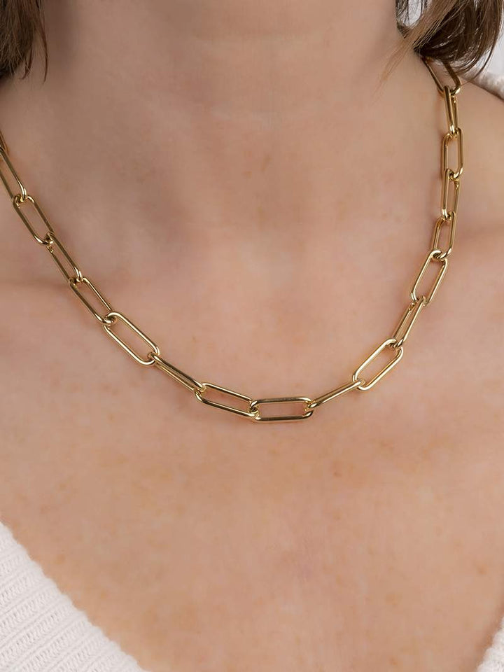 Caoimhe - Gold Bicycle Necklace