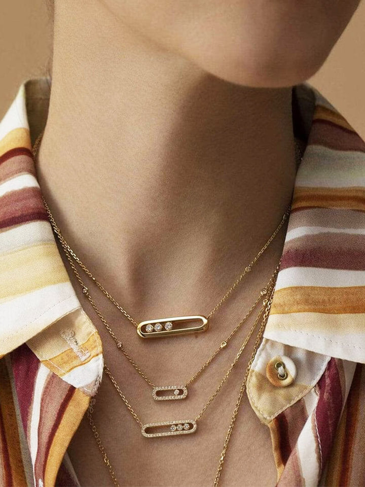 Eimear - Diamond Pendant Necklace