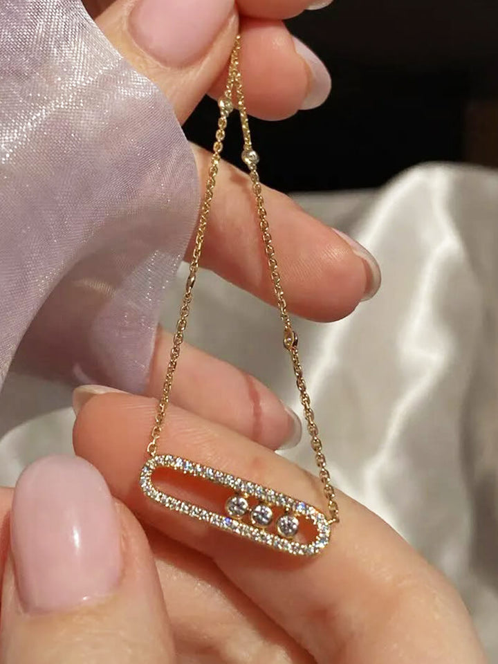 Eimear - Diamond Pendant Necklace