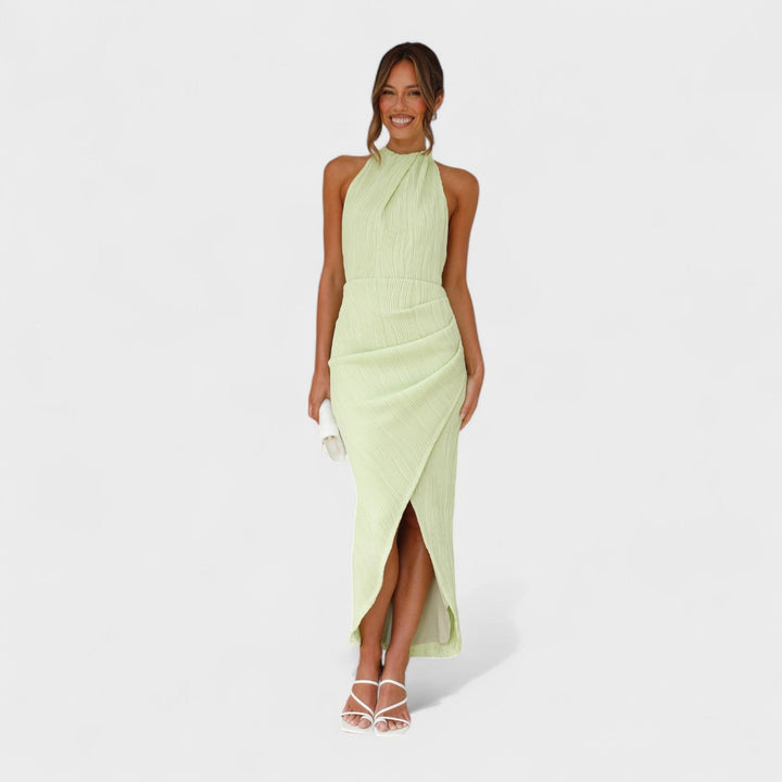 Fionnuala - Halter Maxi Dress