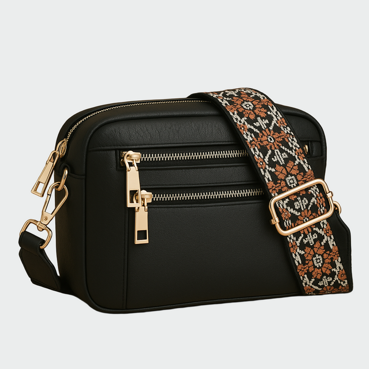 Caitríona - Black Crossbody Bag