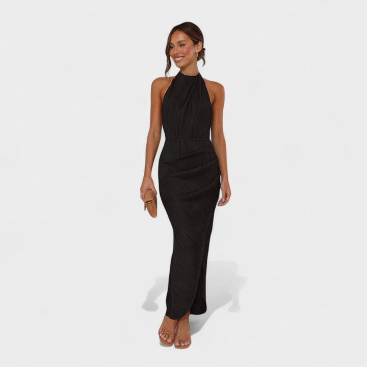 Fionnuala - Halter Maxi Dress