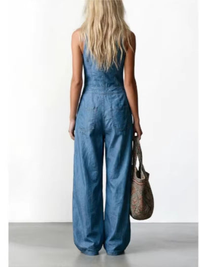 Eléonore | Combinaison Effet Denim