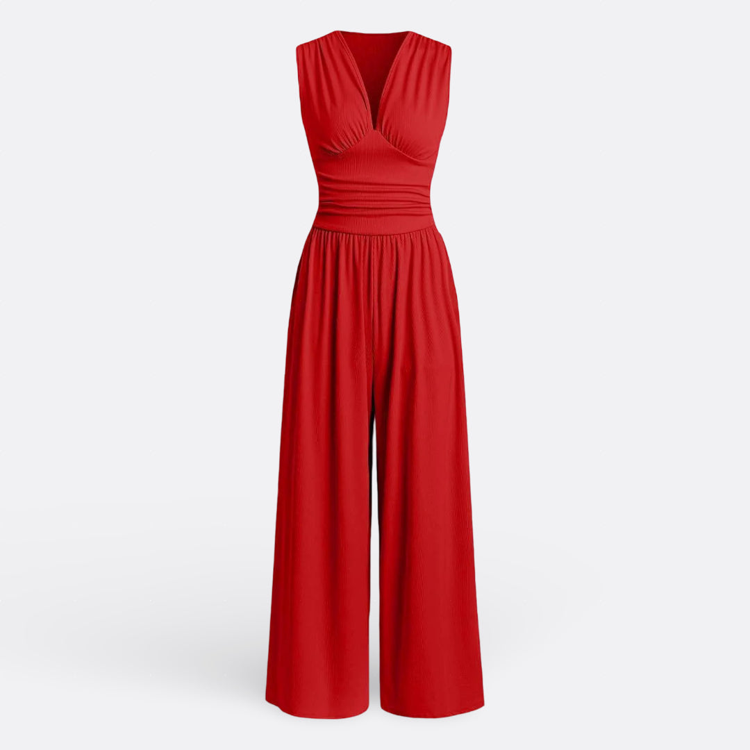 Eilís - Elegant Wide-Leg Jumpsuit