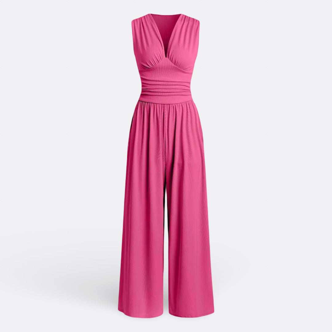 Eilís - Elegant Wide-Leg Jumpsuit
