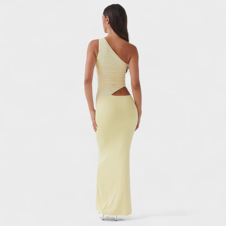 Eabha - Asymmetrical Maxi Dress