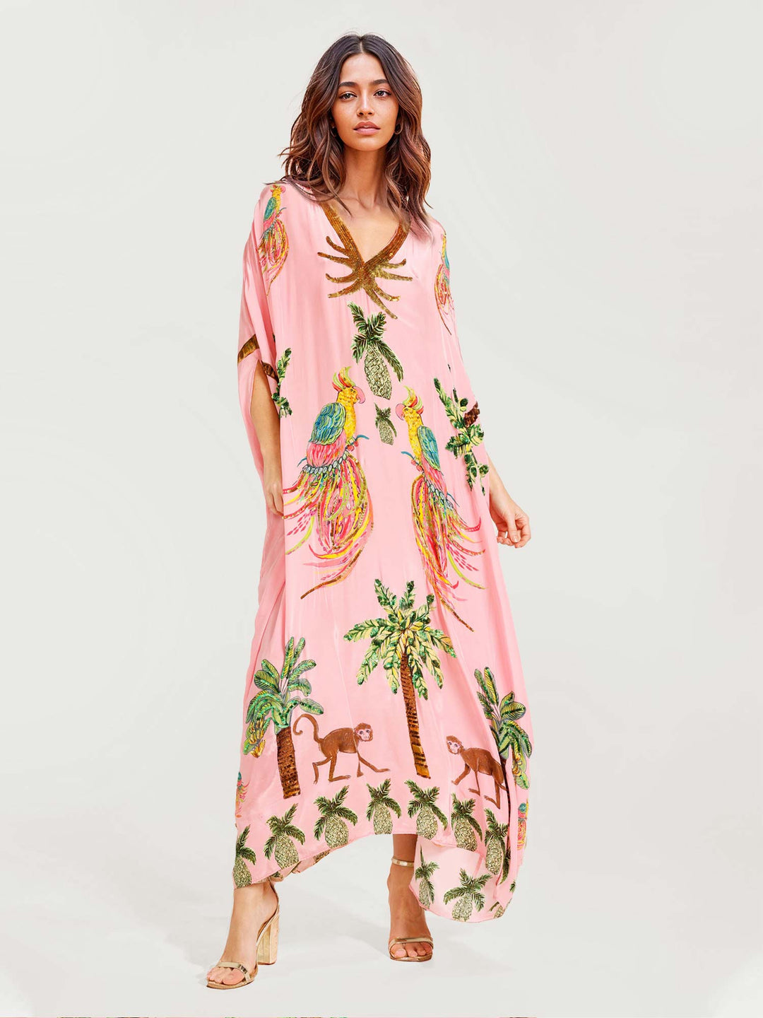 Maeve - Printed Maxi Dress