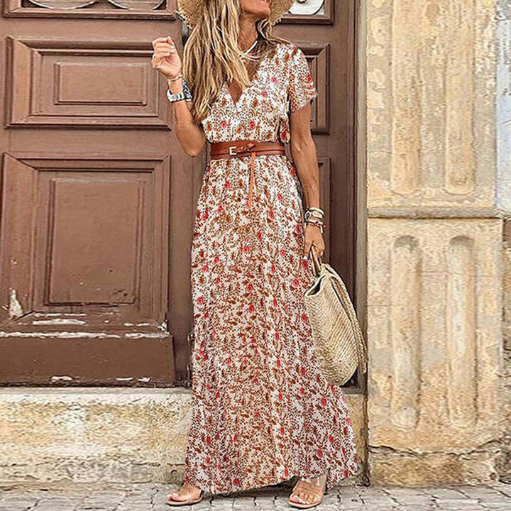 Eabha - Maxi Dress with Belt