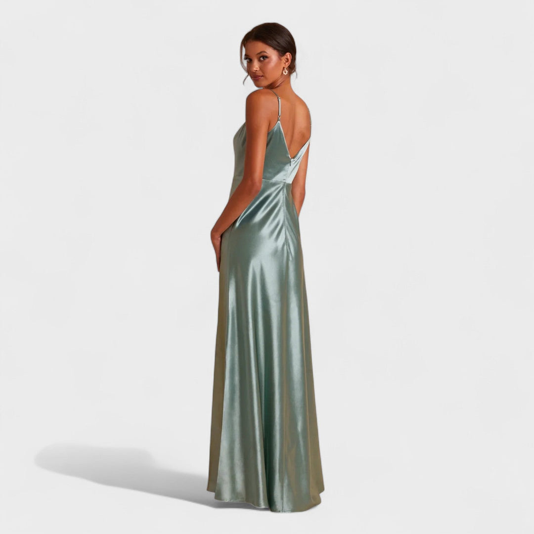 Laoise - Satin Long Dress