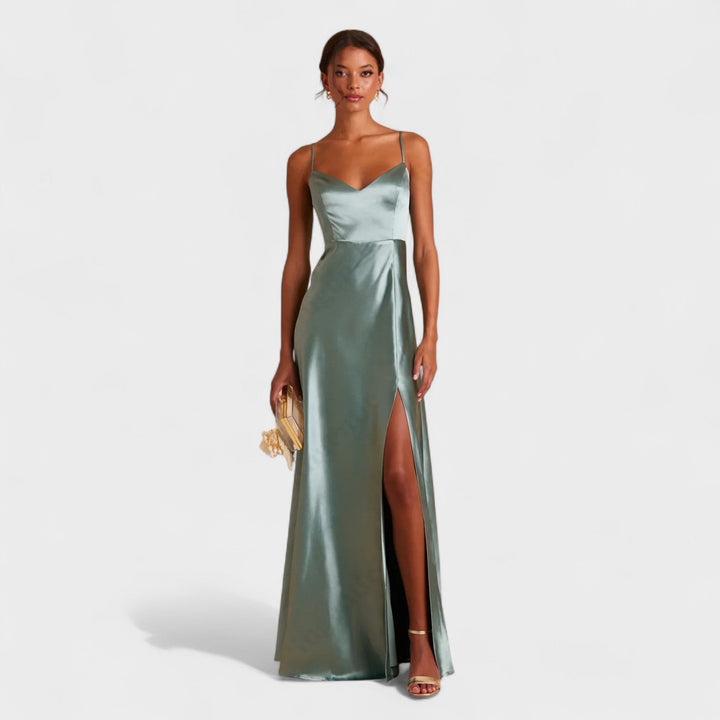 Laoise - Satin Long Dress