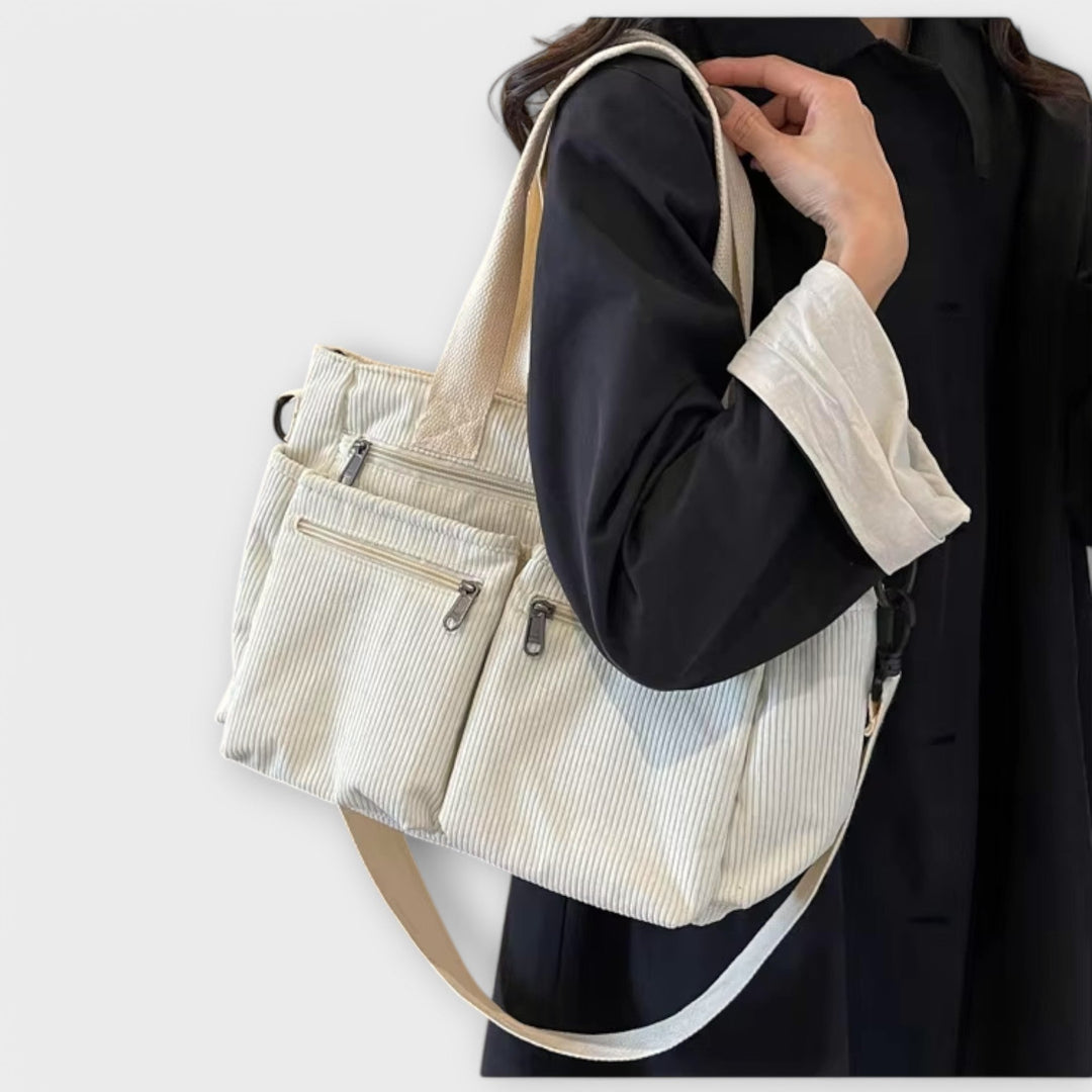 Eimear - Corduroy Multi-Pocket Bag
