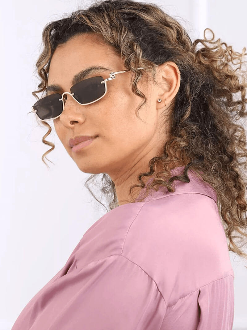 Tiphaine | Lunettes de Soleil Rectangulaires