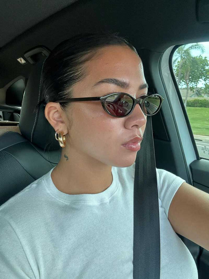 Juliette | Lunettes de Soleil Ovales Vintage
