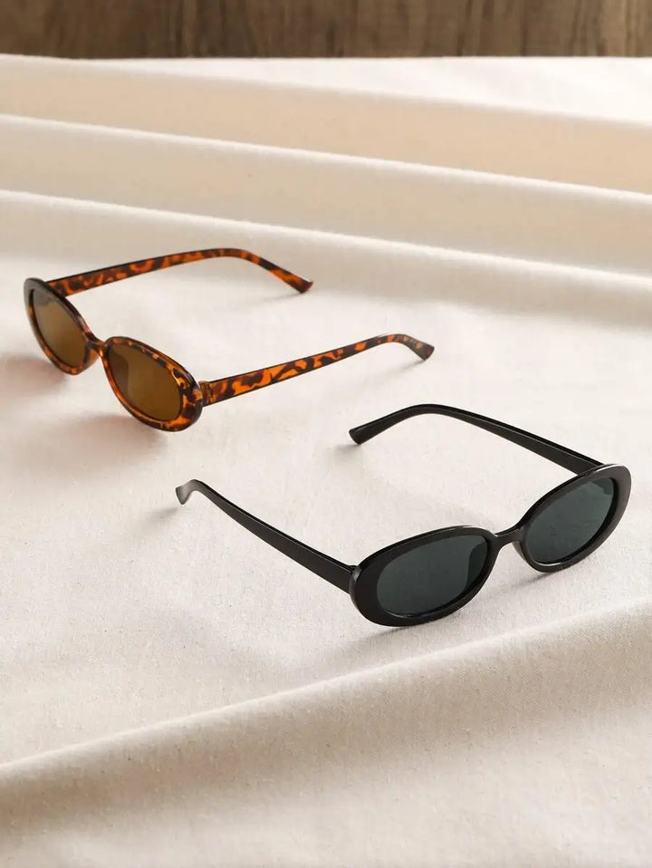 Ghislaine | Lunettes de Soleil Ovales Vintage
