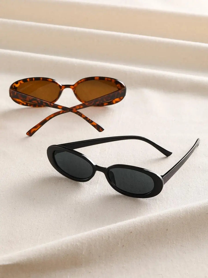 Ghislaine | Lunettes de Soleil Ovales Vintage