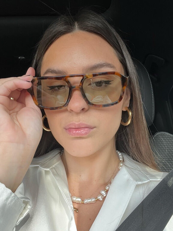 Agathe | Lunettes de Soleil Vintage Pilote