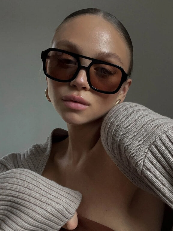 Agathe | Lunettes de Soleil Vintage Pilote