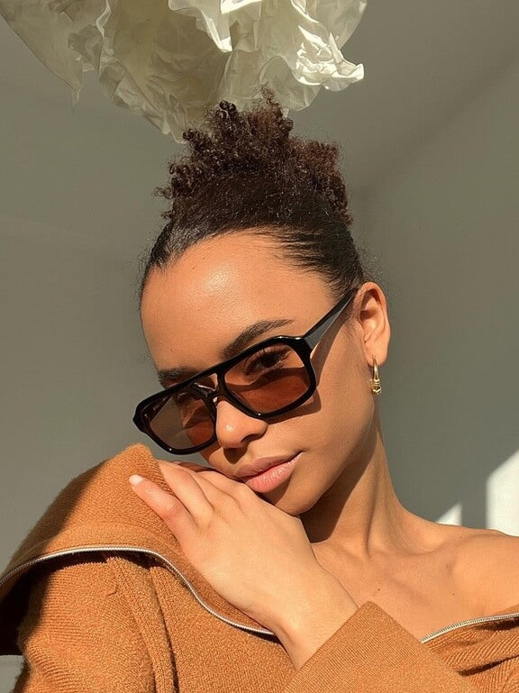 Agathe | Lunettes de Soleil Vintage Pilote