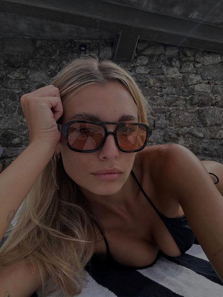 Agathe | Lunettes de Soleil Vintage Pilote