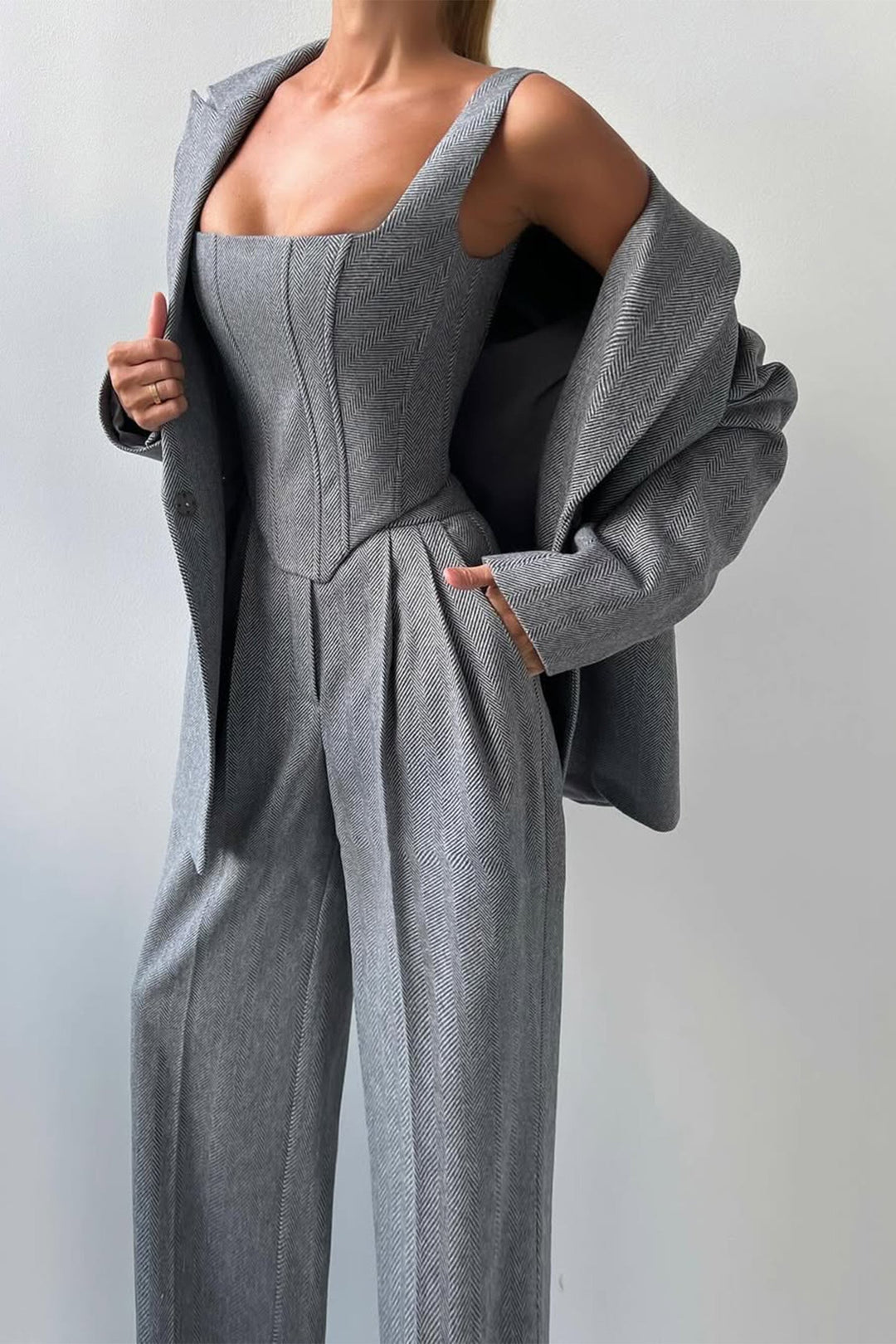Sadhbh - Tailored Blazer Set