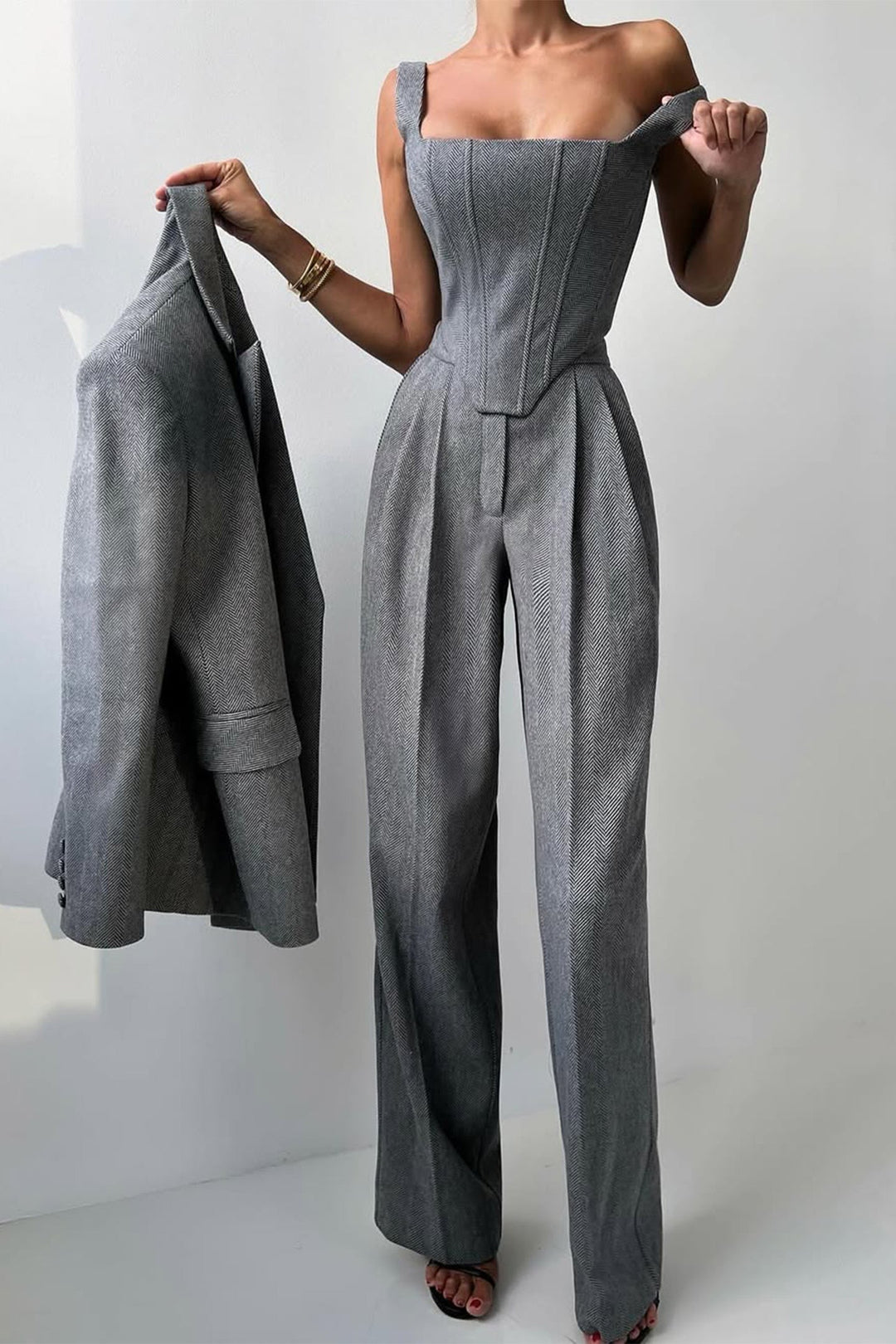 Sadhbh - Tailored Blazer Set
