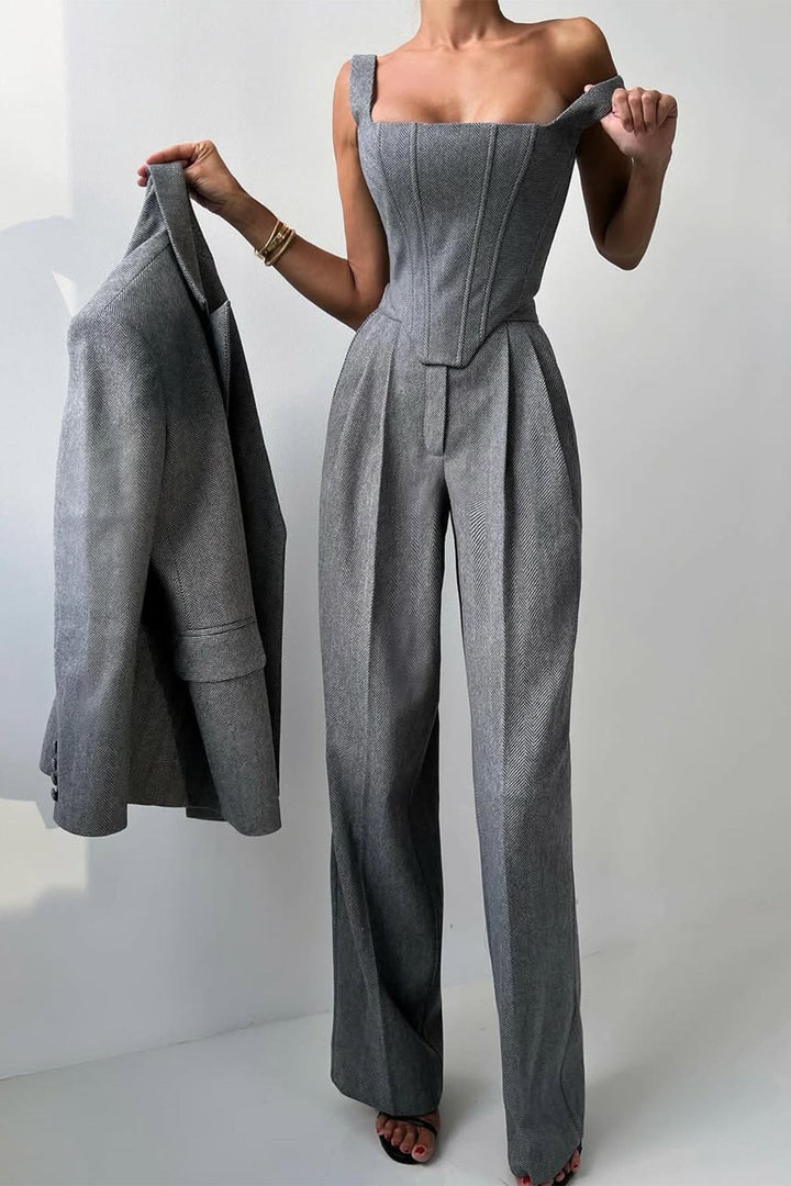 Sadhbh - Tailored Blazer Set