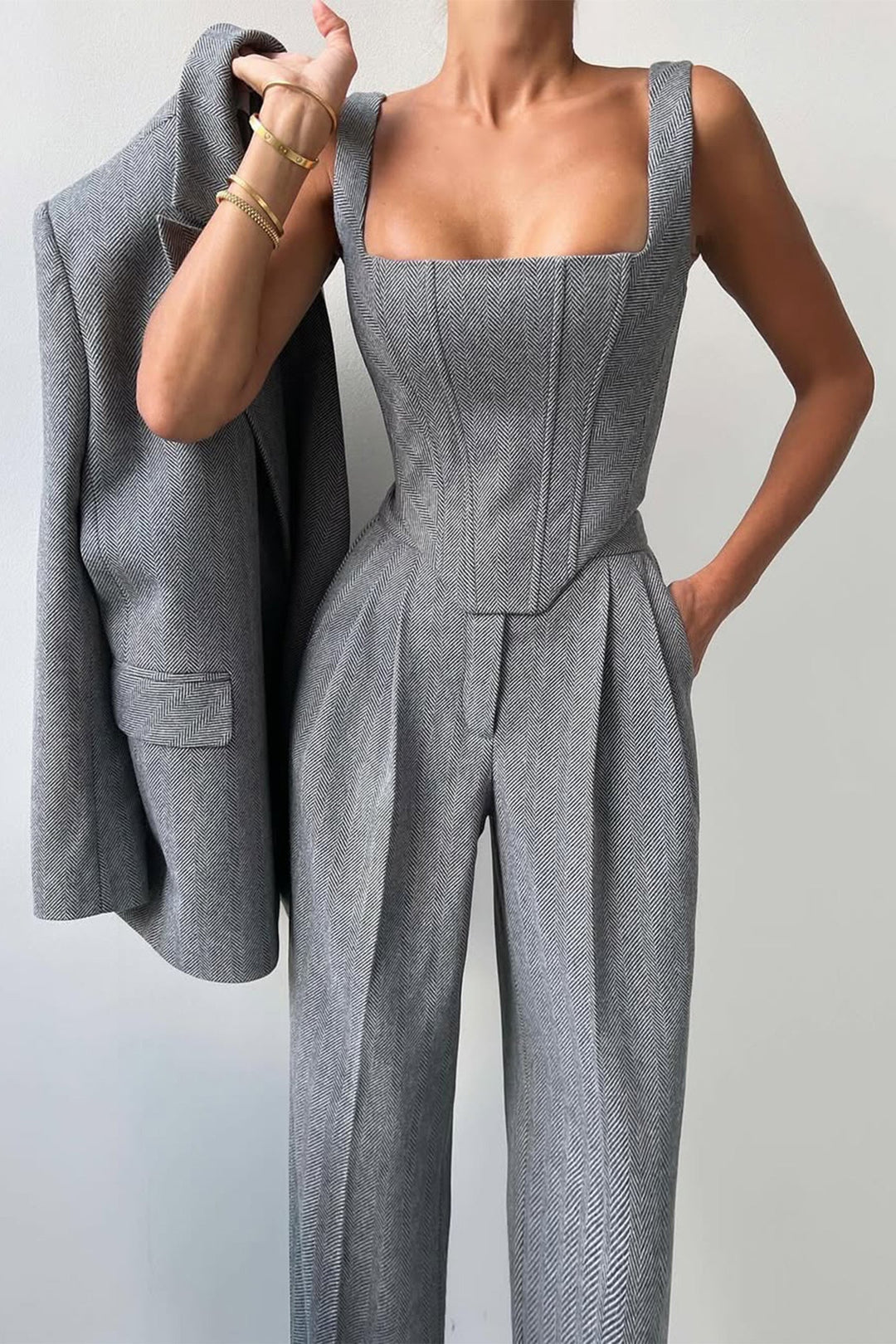Sadhbh - Tailored Blazer Set