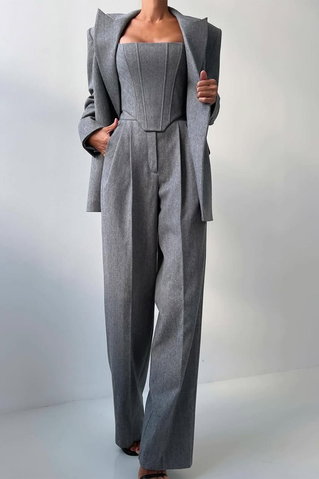 Sadhbh - Tailored Blazer Set
