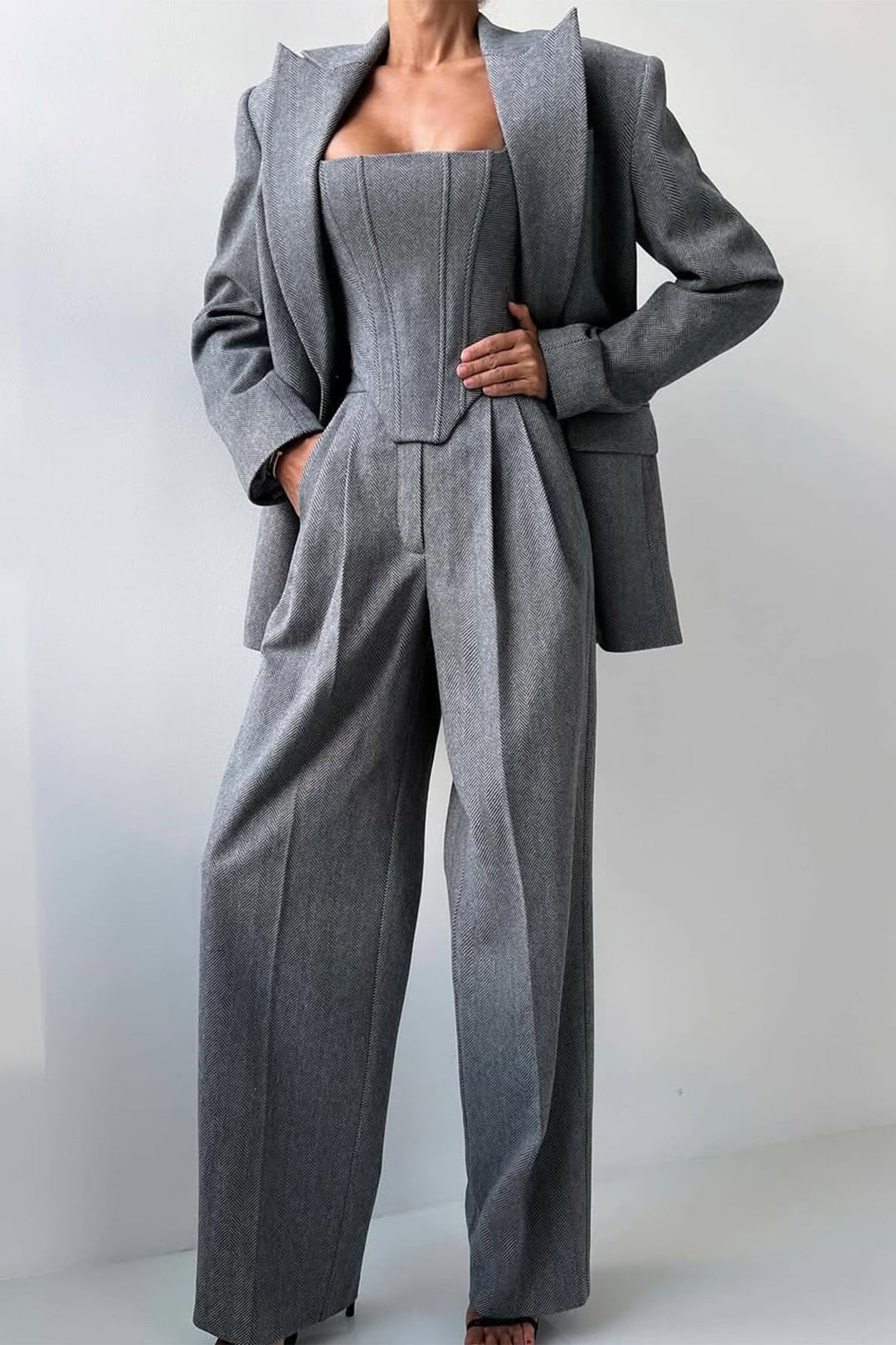 Sadhbh - Tailored Blazer Set