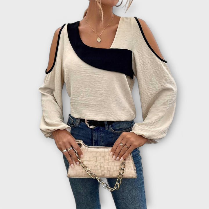 Eabha - Colour Block Blouse
