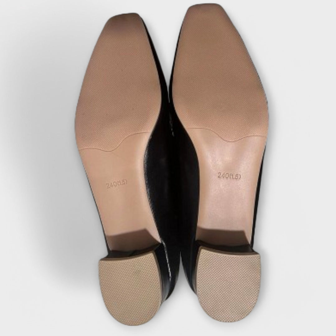 Eabha - Leather Orthopedic Slippers