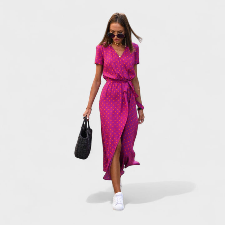 Dervla - Floral Wrap Dress