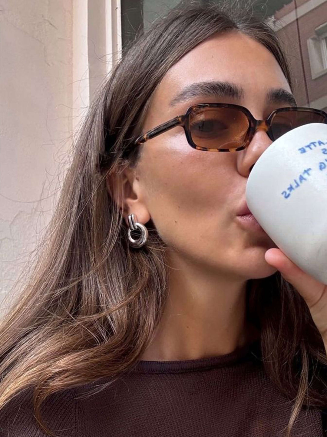 Justine | Lunettes de Soleil Rectangulaires