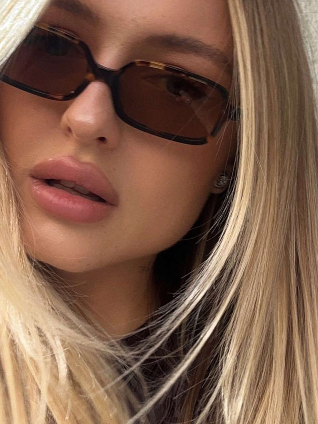 Justine | Lunettes de Soleil Rectangulaires