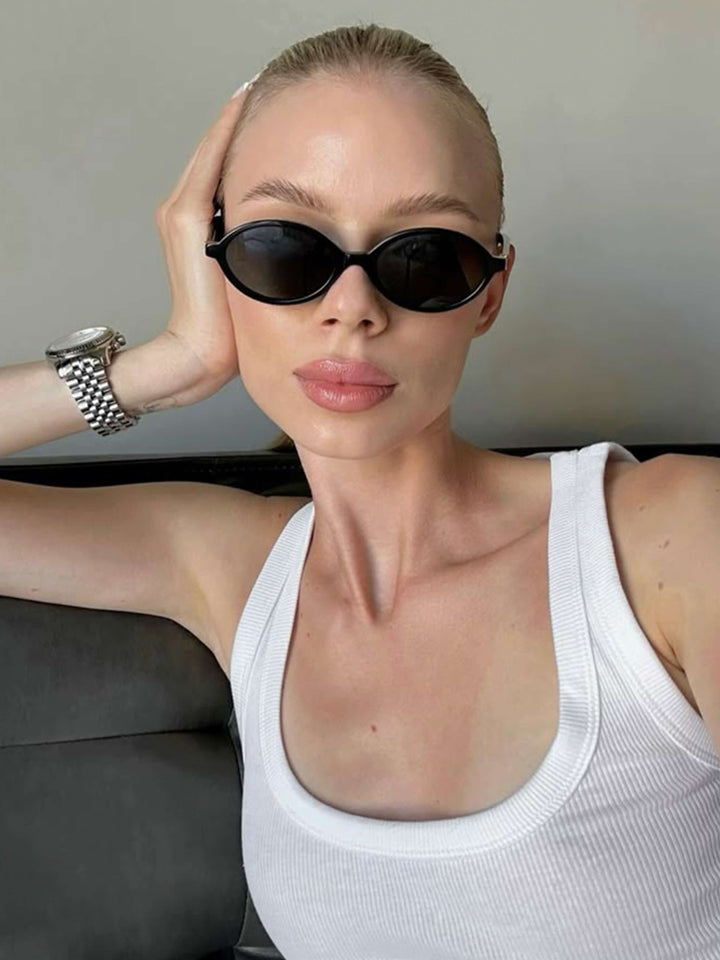 Sandrine | Lunettes de Soleil Ovales
