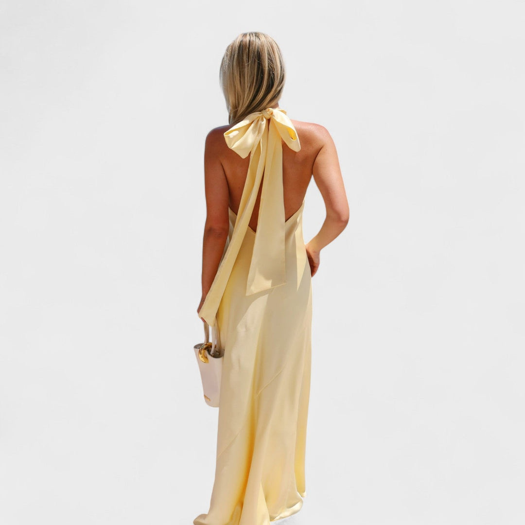 Órla - Satin Bow Dress