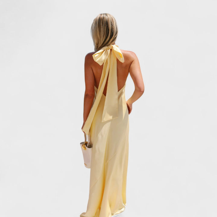 Órla - Satin Bow Dress