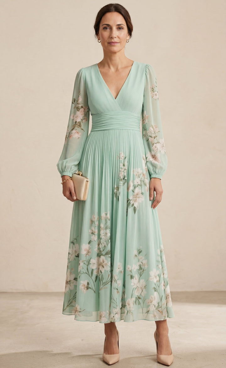 Agathe | Robe Maxi en Mousseline