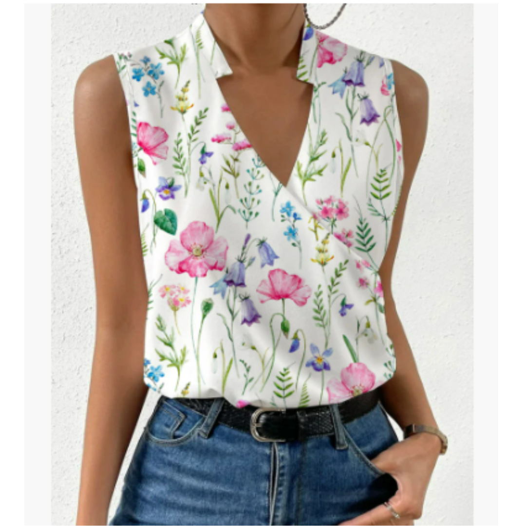 Laoise - V-Neck Soft Top