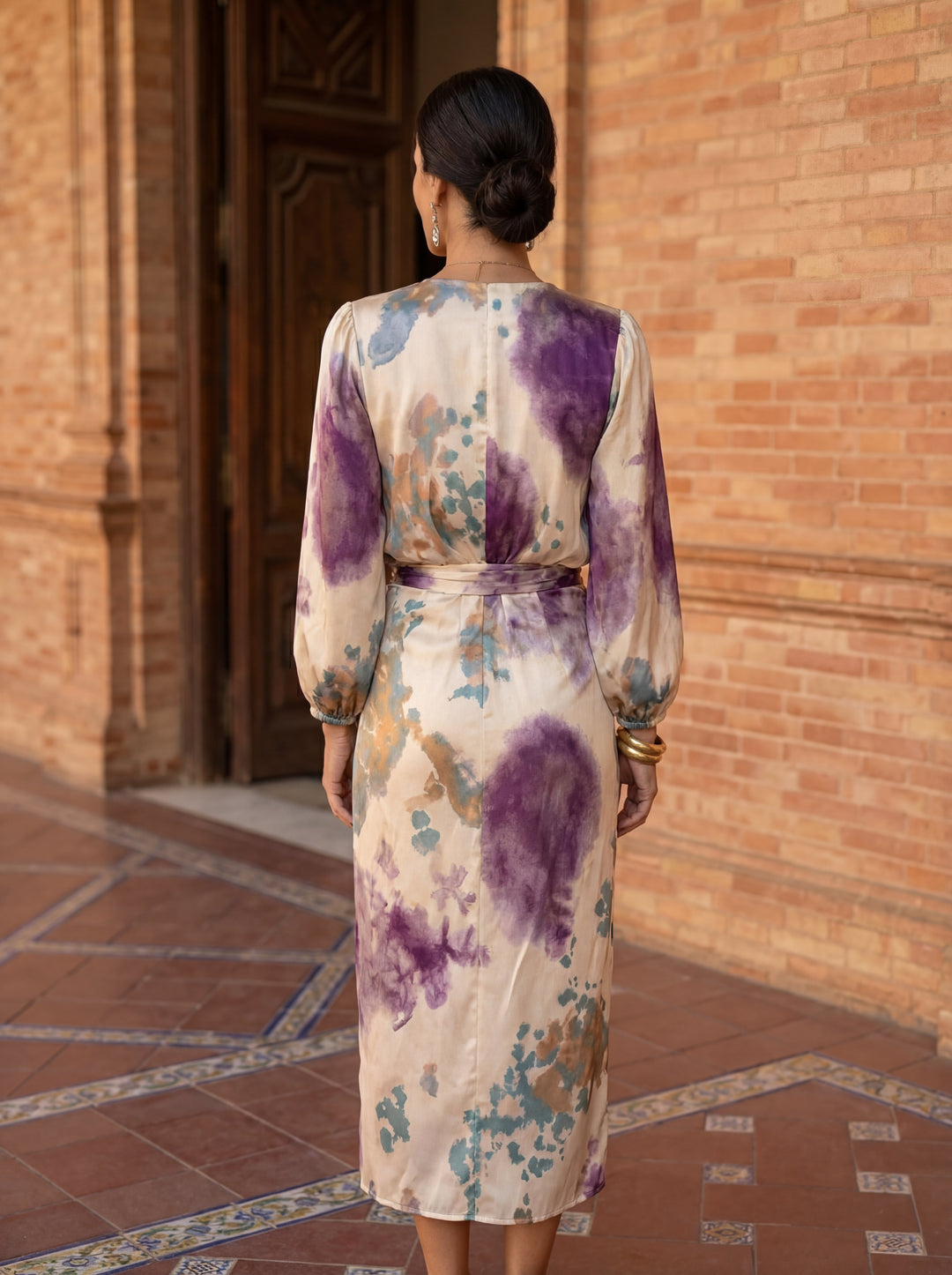 Valérie | Robe Élégante Col en V