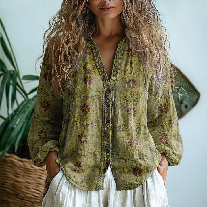 Ciara - Floral Blouse