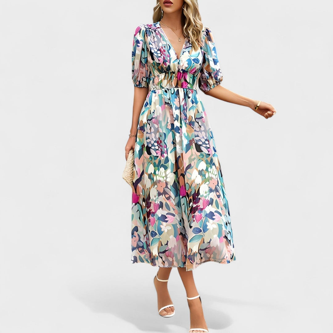Dervla - Floral Midi Dress
