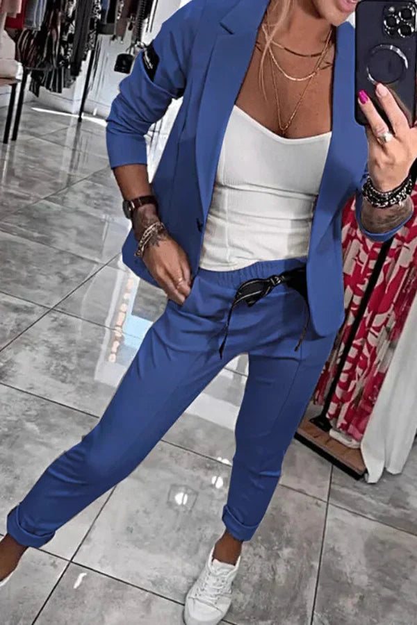 Caoimhe - Fluid Blazer Set