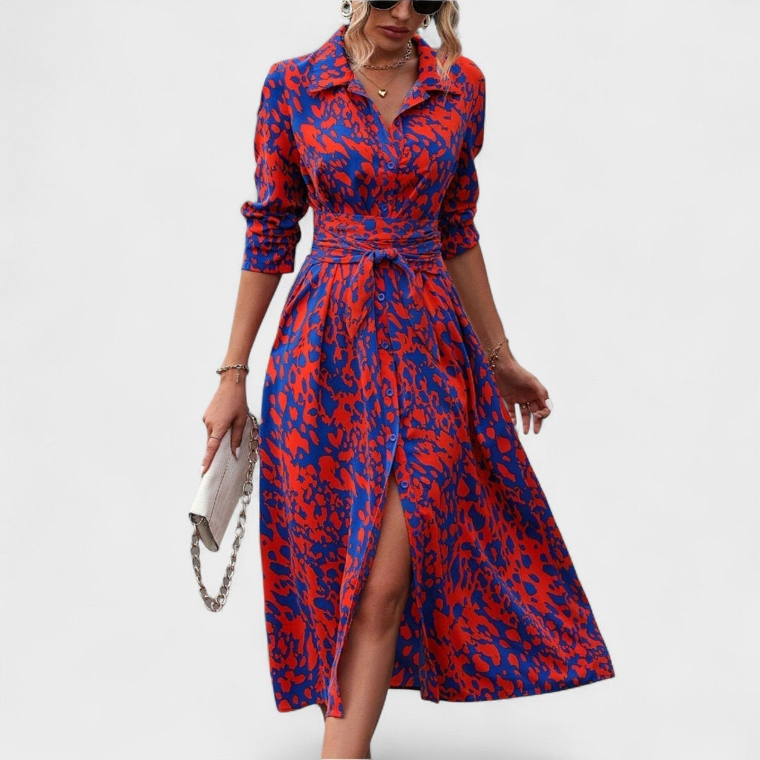Gráinne - Animal Print Dress