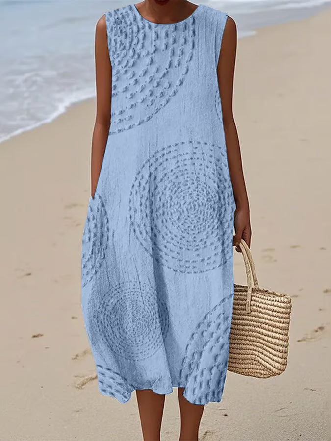 Gráinne - Textured Maxi Dress